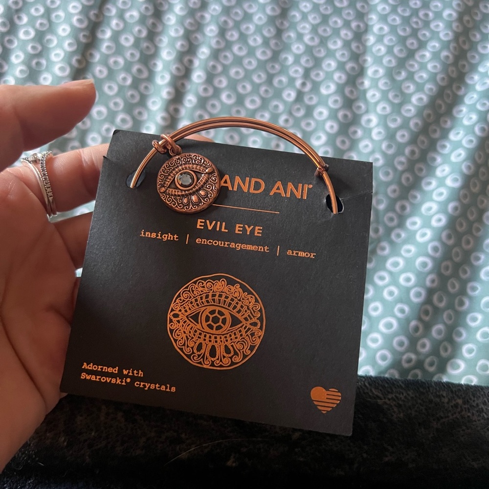 Alex & Ani evil eye bracelet